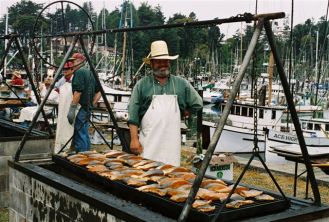 worlds largest salmon bbq